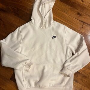 Nike Youth White Hoodie Sweatshirt